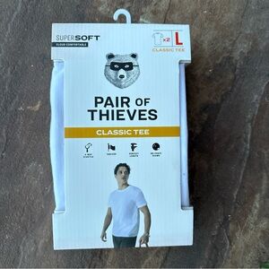 Pair of Thieves White Classic Tee for Men